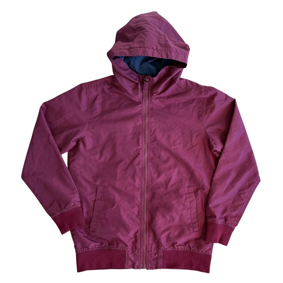 The Children's Place Burgundy Hooded Full Zip Jacket Coat XL/TG Youth (14) - Picture 1 of 6